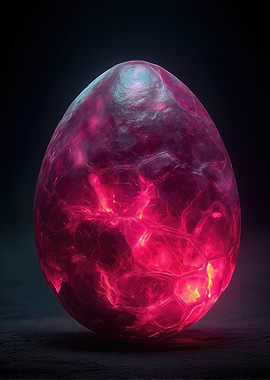 Glowing Dragon Egg