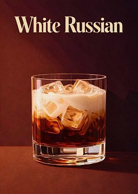 White Russian Cocktail