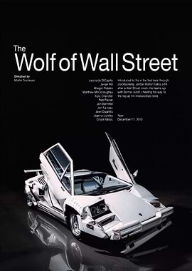 The Wolf of Wall Street Poster