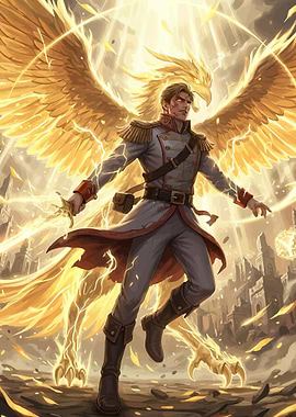 Golden Phoenix Warrior