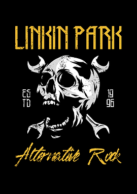Linkin Park Skull and Wrenches
