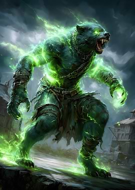 Green Energy Werewolf