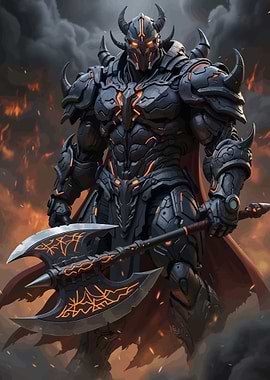 Demonic Warrior with Axe