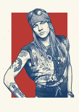 Axl Rose Portrait