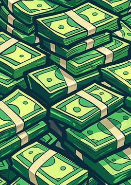 Stacks of Money