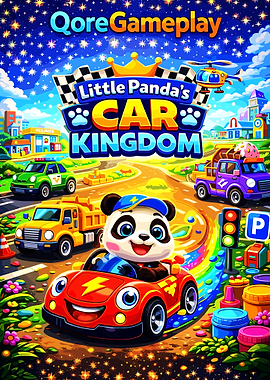 Little Panda's Car Kingdom Game Art