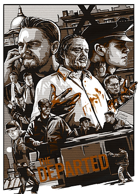 The Departed Movie Poster Art
