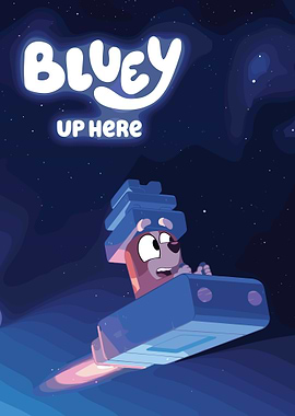 Bluey Up Here Space Adventure