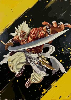 Asura teacher with Sword