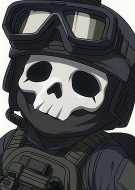 Skull Soldier Character Art