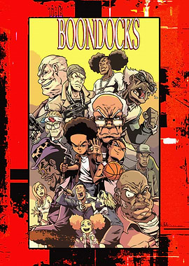 The Boondocks Characters Poster