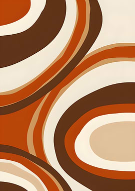 Retro Swirl Pattern