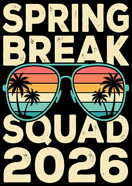 Spring Break Squad 2026 Sunglasses