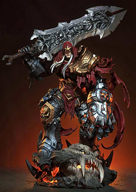 War Statue from Darksiders