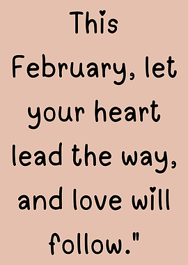 Inspirational Valentine's Day Quote