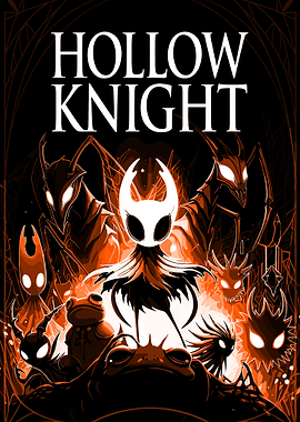 Hollow Knight Game Poster