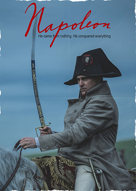 Napoleon on Horseback with Sword