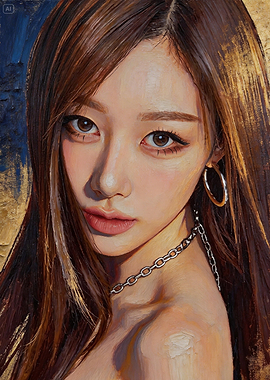 Giselle AESPA Painting