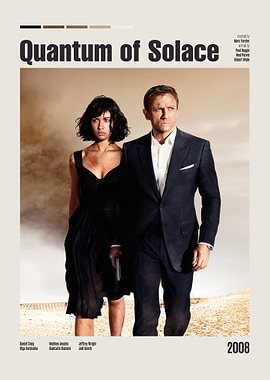 Quantum of Solace Movie Poster
