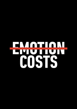 Emotion Costs Text Art