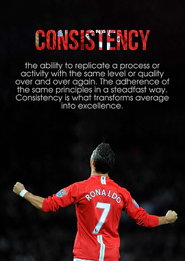Cristiano Ronaldo Consistency Quote