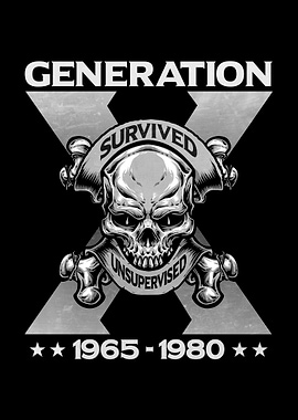 Generation X Skull and Crossbones