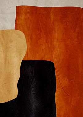 Abstract Shapes in Earth Tones