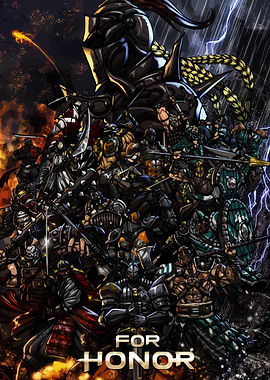 For Honor Game Poster