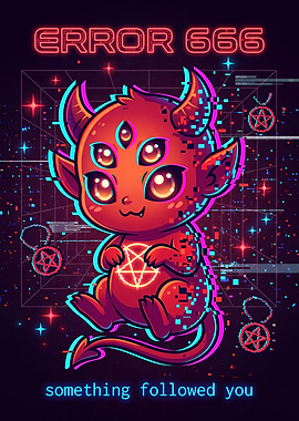 Chibi Demon Error 666