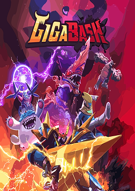 Gigabash Game Poster
