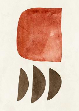 Abstract Watercolor Shapes