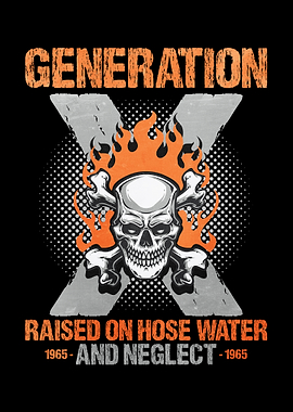 Generation X Skull and Flames