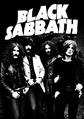 Black Sabbath Band Portrait