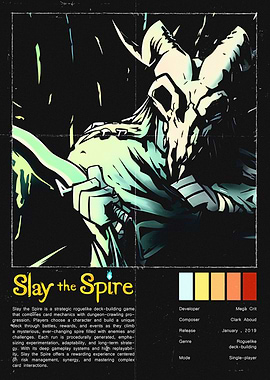 Slay the Spire Game Poster