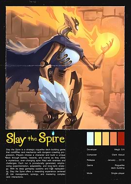 Slay the Spire Game Poster