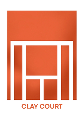 Clay Court Tennis Court Logo