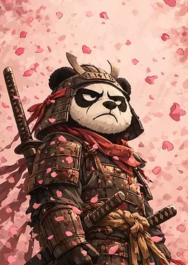 Samurai Panda Warrior