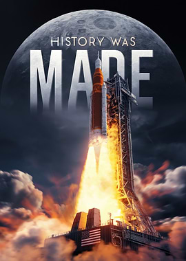 Rocket Launch to the Moon