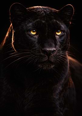 Black Panther Portrait