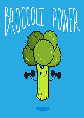 Broccoli Power with Dumbbells