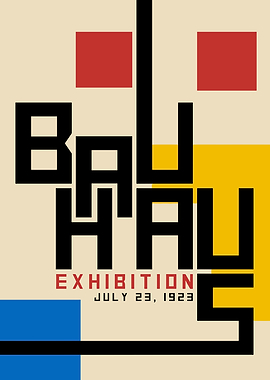 Bauhaus Exhibition Poster 1923