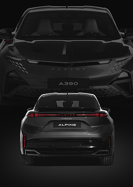 Black Alpine A390 GT