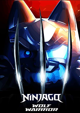 Ninjago Wolf Warrior Poster
