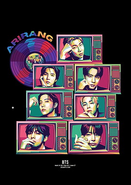 BTS Arirang Pop Art