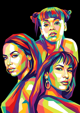 Selena and Aaliyah wpap