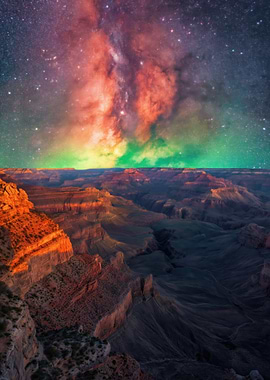 Grand Canyon Milky Way