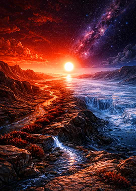 Dualistic Cosmic Landscape