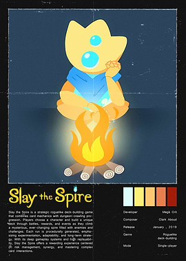Slay the Spire Game Poster