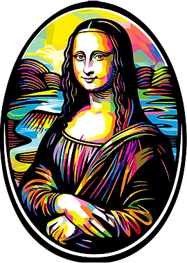 Pop Art Mona Lisa