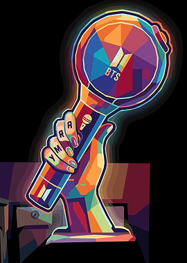 BTS ARMY Bomb Pop Art